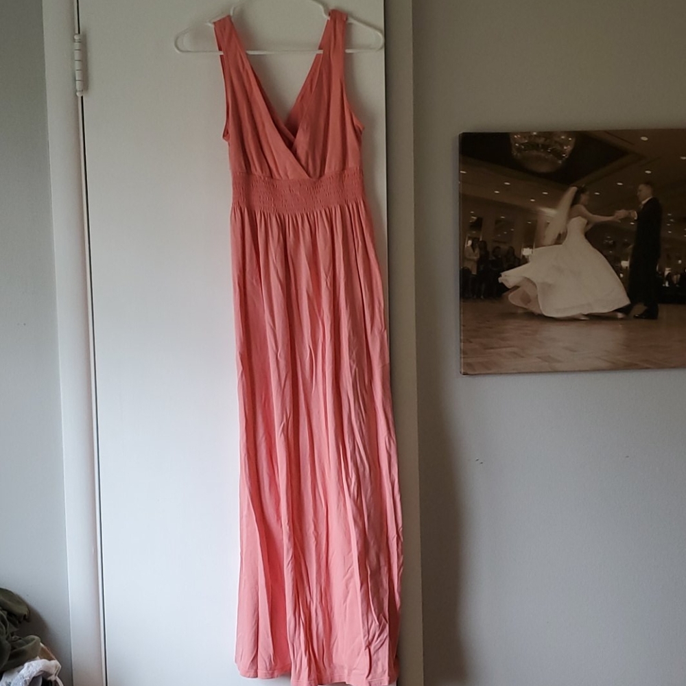 Vneck maxi dress